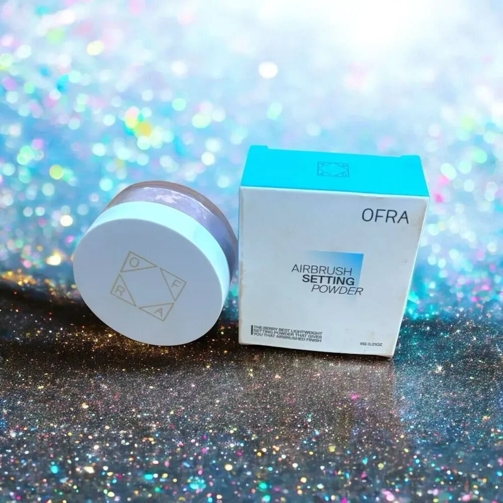 OFRA COSMETICS Air Brush Setting Powder in  Brightening Strawberry 0.21 oz NIB
